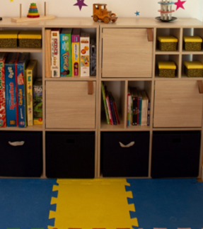 Foto da parte interna do consultório mostrando o ambiente