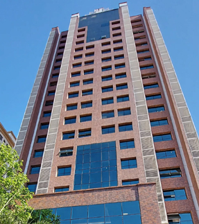 Foto do prédio onde fica o consultório